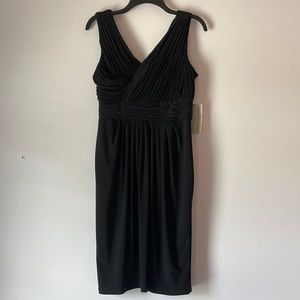 Evan Picone black sleeveless dress size 4